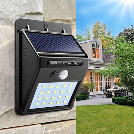 LMA - Set of 6 PIP Motion + CDS Night Sensor Solar LED Wall Light