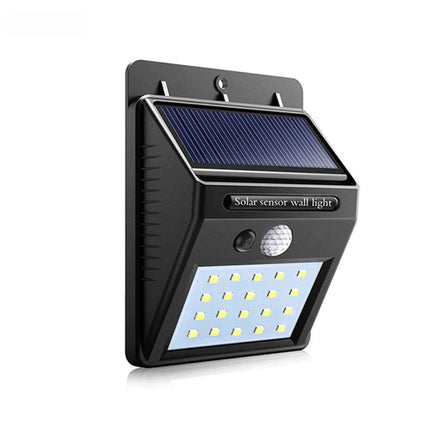 LMA - Set of 6 PIP Motion + CDS Night Sensor Solar LED Wall Light