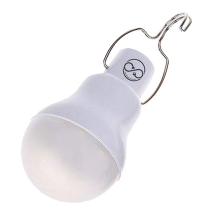 Deltaeon Energy - Rechargeable LED Light Bulb and Mini Solar Panel - 260Lm