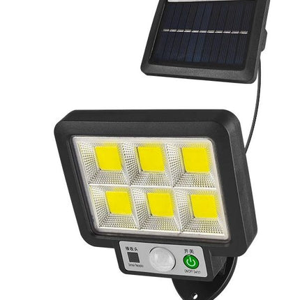 72 COB Split LED Solar PIR Motion Sensor Security Wall Lamp