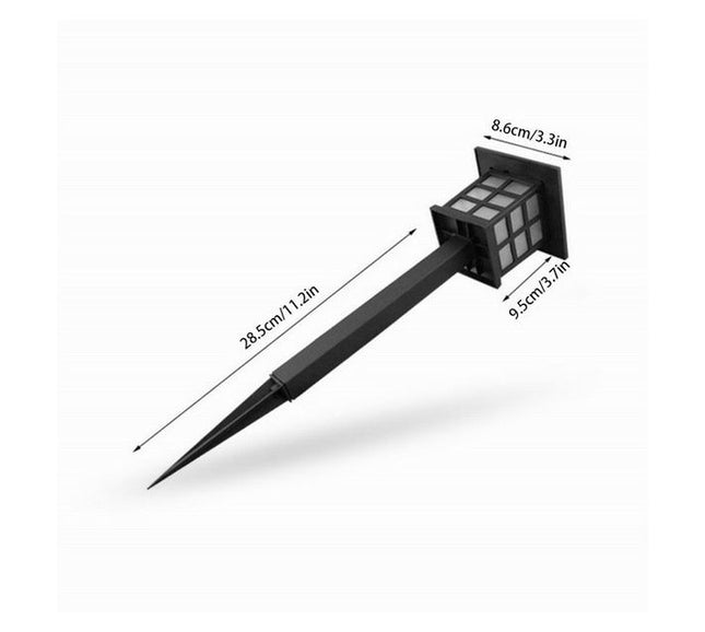 Solar Power Garden House Light 2 Pack