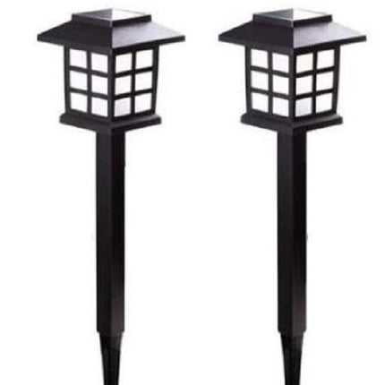 Solar Power Garden House Light 2 Pack