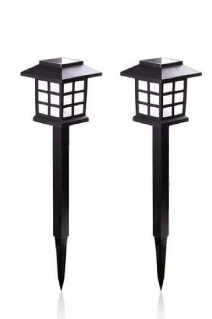 Solar Power Garden House Light 2 Pack