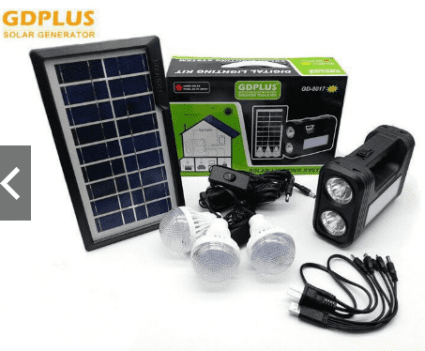New Version Plus Solar Lighting System Kit