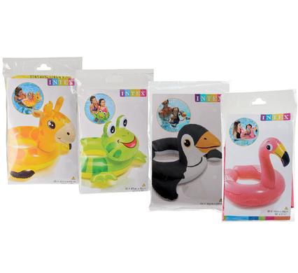 Intex Animal Swim Ring Inflatable - Flamingo
