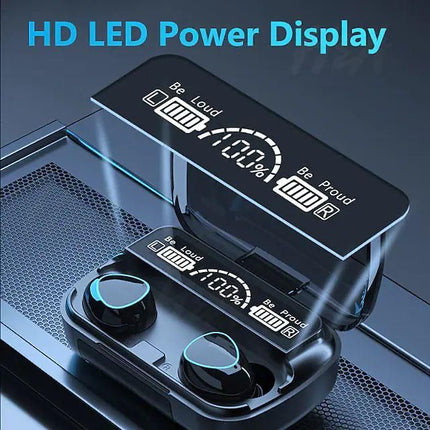 M10-A TWS Wireless Bluetooth 5.1 Earbuds With Power Bank