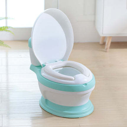 Toddler Training Potty with Cushioned Seat Ring - Light Green/Mint