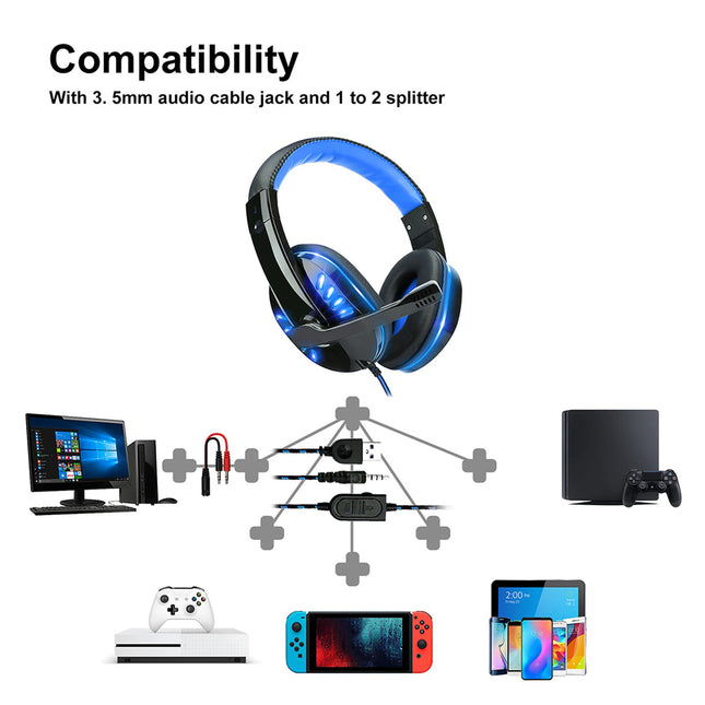Gaming Headphones for P4/x-one