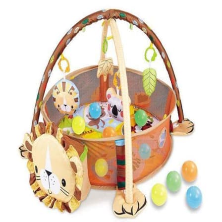 Baby Gym and Game Rack Combo