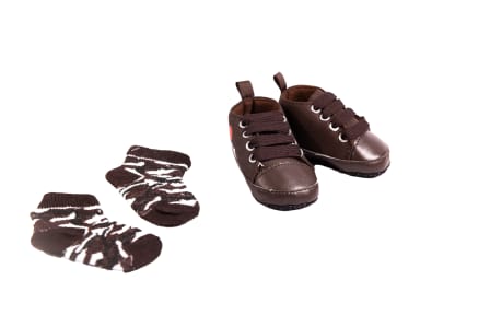 Infant boys stylish cutie sneakers - 3-6 months