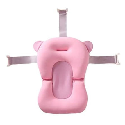 Baby anti-slip bath tub pillow pad - Pink