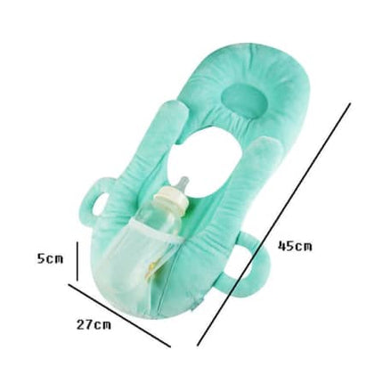 Baby Self feeding Pillow - Blue