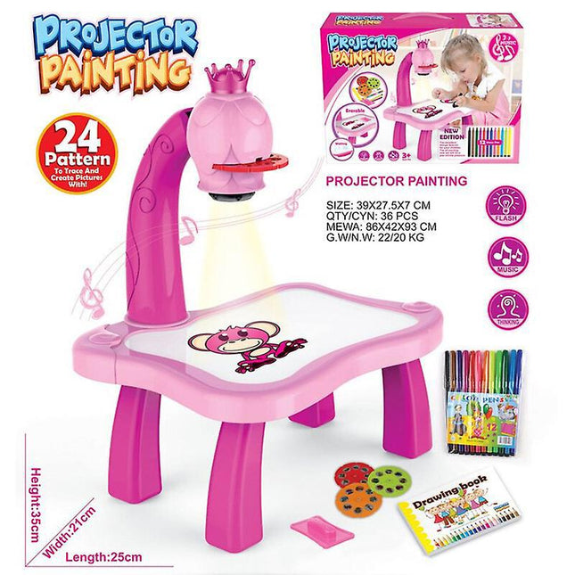 Projector Painting Table