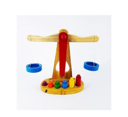 Wooden Balance Scale