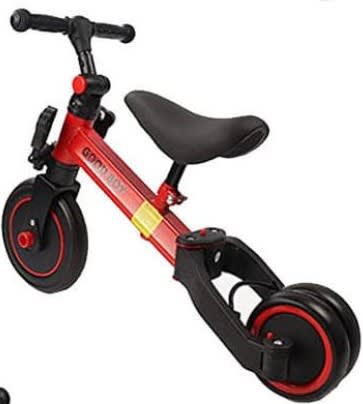 Toddler 3 in 1 Training Bike - Red