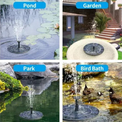 Solar Fountain - Mini 15CM Diameter