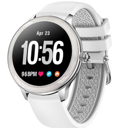 V33 Lady Smartwatch 1.09 inch Smart Watch Silicone - Silver