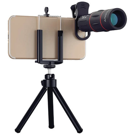 APEXEL 18X Telescope Zoom Mobile Phone Lens for iPhone Samsung Smartphones with tripod 18XTZJ