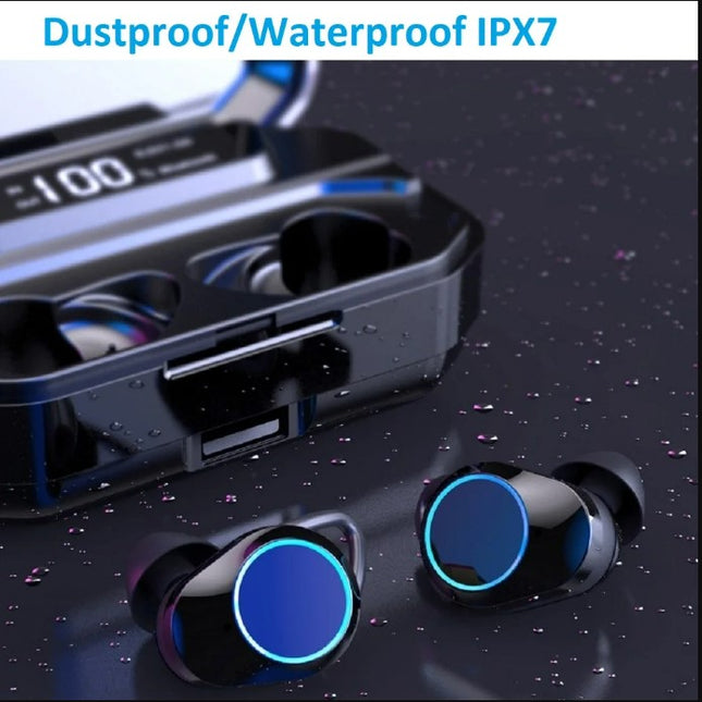 TWS G02 Bluetooth Earphones V5.0 9D Stereo Music