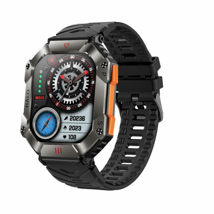 KR80 Bluetooth HD Heal Monitoring Smart Watch - Vinyl