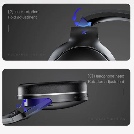 Baseus D02 Wireless Headphone Bluetooth 5.0 - White