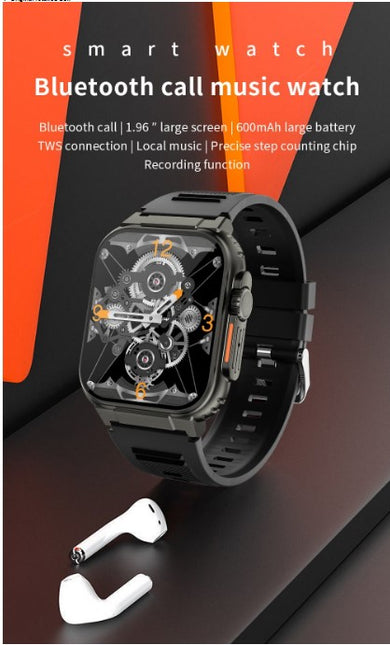 A70 Smart Watch  for Men/Women - Black