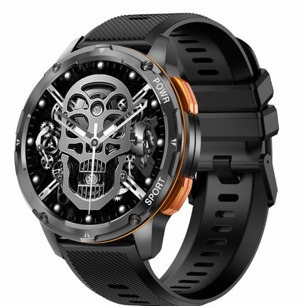 AK59 Smart Watch HD AMLOED Screen w/ health monitoring - Vinyl Strap