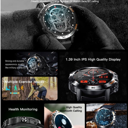 K52 Bluetooth Call Smart Watch - Orange