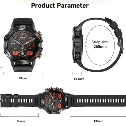 K52 Bluetooth Call Smart Watch - Orange
