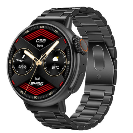 MT30 Smart Watch Ultra Long Range Waterproof - Black Steel