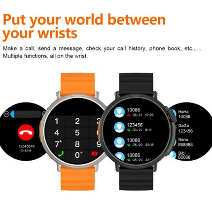 MT30 Smart Watch Ultra Long Range Waterproof - Black Steel