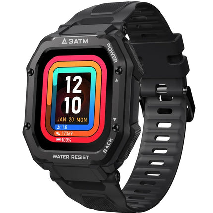 ROCK Rugged Smart Watch For Men Outdoor Sports - Black