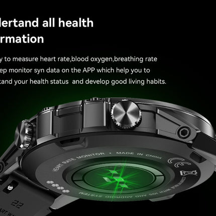 Smart Watch K52 Watches Men Wome Sports Fitness Modes Bluetooth Call Health Monitor 400mah 1.39Inch HD Smartwatch - Orange