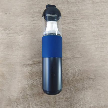 New Handheld Household Car Vacuum Cleaner Small Mini 2-in-1 Portable Wireless High Power Vacuum Cleaner - Blue