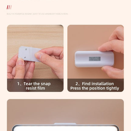 Table Lamp Led Cool Eye Protection Night Light - White