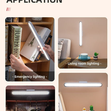 Table Lamp Led Cool Eye Protection Night Light - White