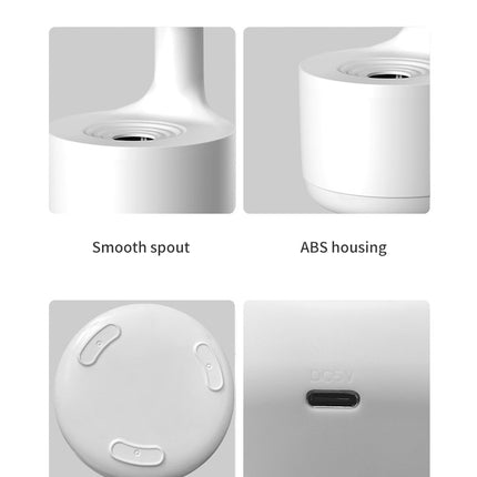 Water Drop Backflow Anti gravity Humidifier LED Time Display