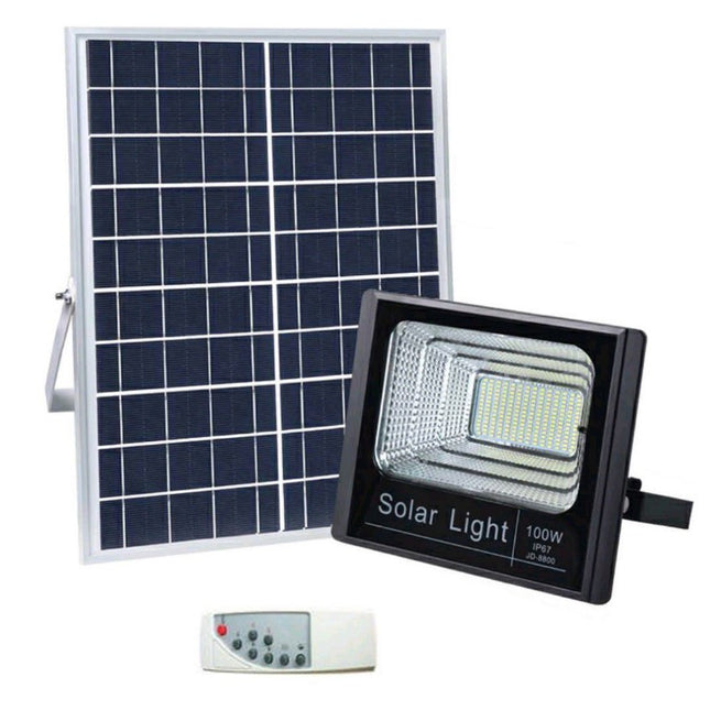 100W SMD LED SOLAR Light with Remote Control