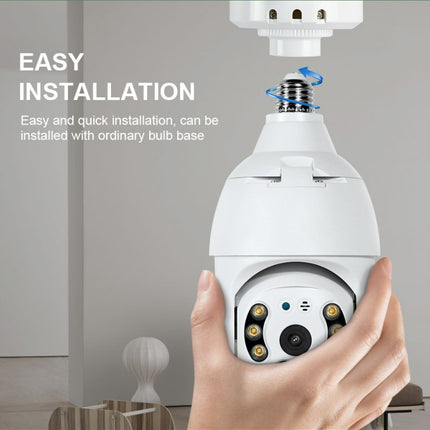 3mp Tuya Smart Wide Wifi Indoor Lamp Head Surveillance Camera