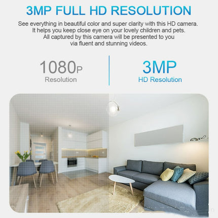 3mp Tuya Smart Wide Wifi Indoor Lamp Head Surveillance Camera