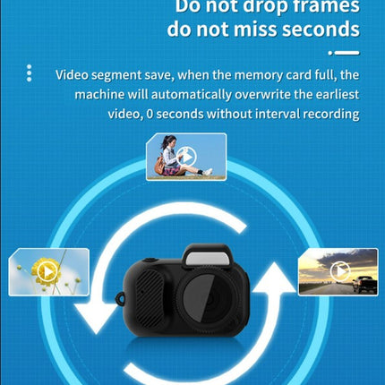 Mini Camera Video Recorder DVR1080P HD Sports Camera