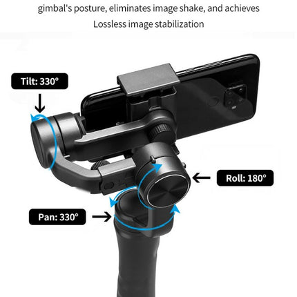 F6 stabilizer - Three-axis handheld gimbal for mobile phone