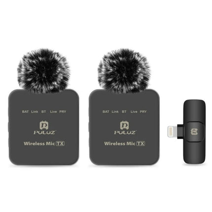 PULUZ Wireless Lavalier Microphone for Mobile Phone - 2 8Pin
