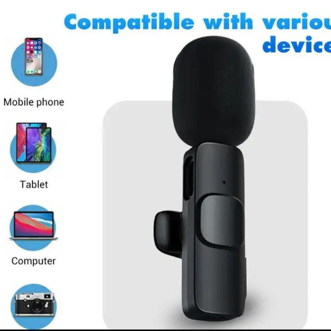 Lavalier Microphone System Type C Wireless