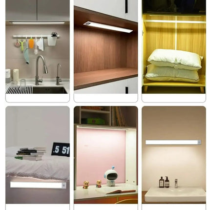 Rechargeable Wireless Magnetic Light Bar 32CM