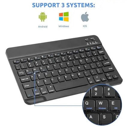 Rechargeable Wireless Bluetooth Keyboard