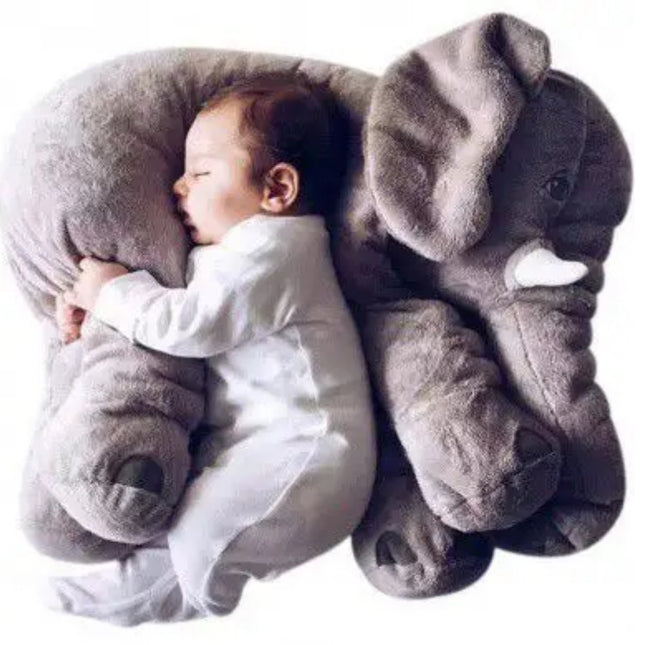 Elephant Pillow - Light Grey