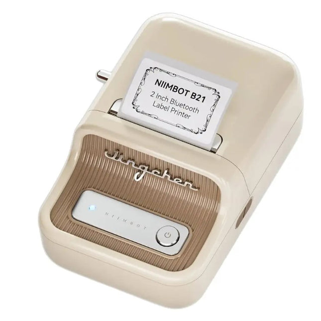 Niimbot B21 Portable Thermal Label Printer - Cream