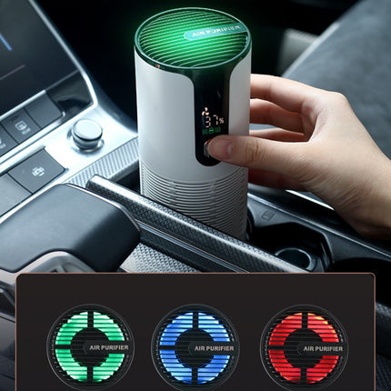 Intelligent Car Air Purifier - White