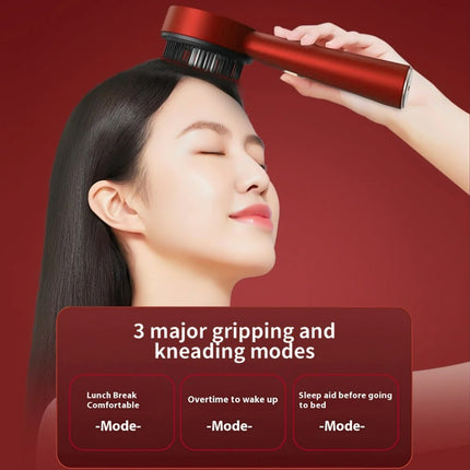 Electric Vibration Massage Comb Portable Hair Follicle Comb